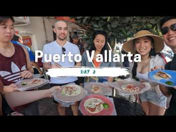 [Vlog] Taco Biking Tour, Mexican Fine Dining, and Puerto Vallarta Night Life!