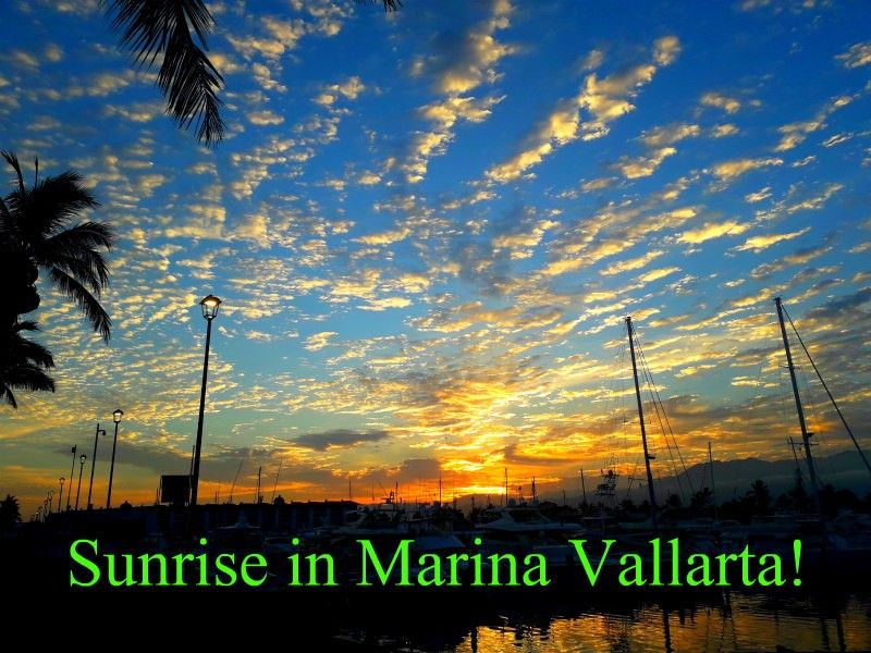 Sunrise in Marina Vallarta...